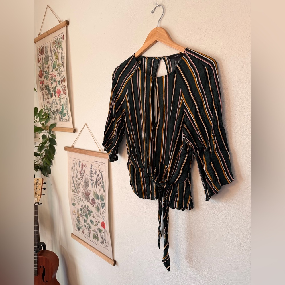Forever 21 - Medium - Striped Blouse